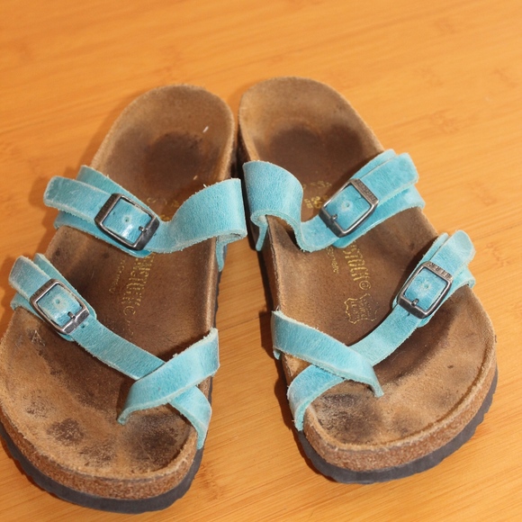 Birkenstock Shoes | Aqua Blue Mayari 